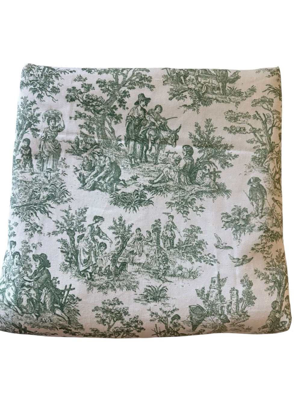 Waverly Rustic Life Toile de Jouy Vintage French Country Pastoral Fabric 100% Co